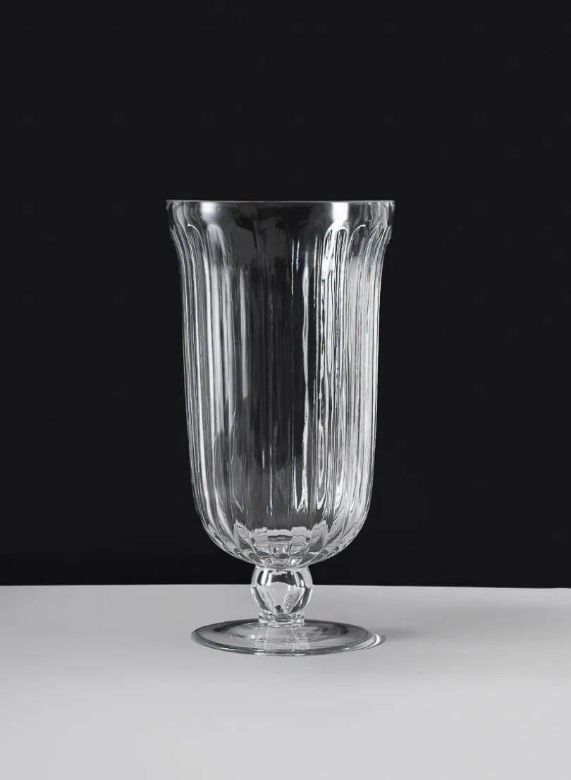 Versailles Pleated Glass Urn