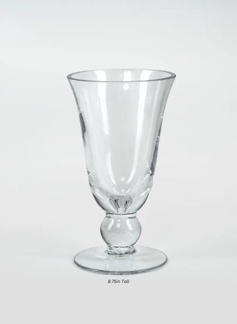 Vienna Clear Glass Urns