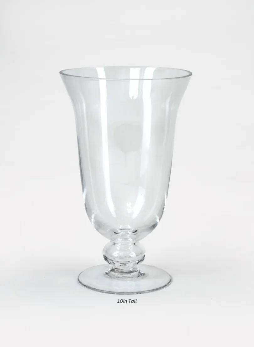 Vienna Clear Glass Urns