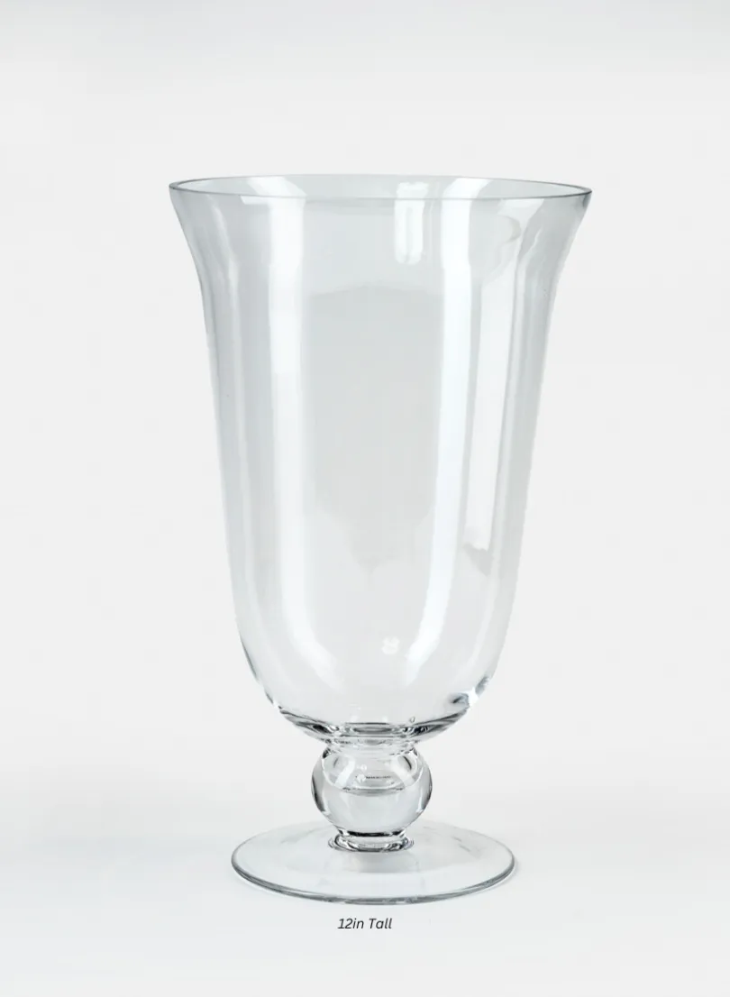Vienna Clear Glass Urns