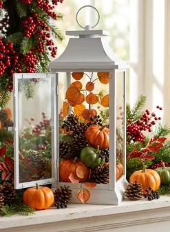 White Hampton Lantern