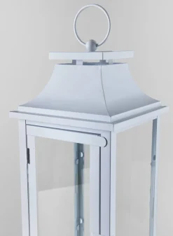 White Hampton Lantern