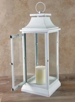White Hampton Lantern