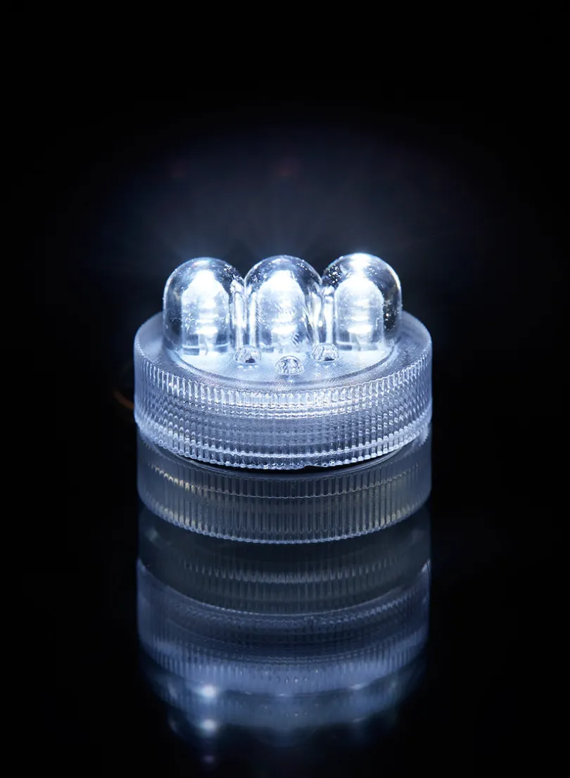 White Submersible Triple LED Light