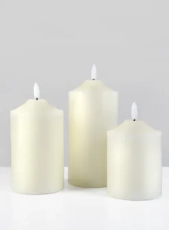 Willow Flame L.E.D Candles