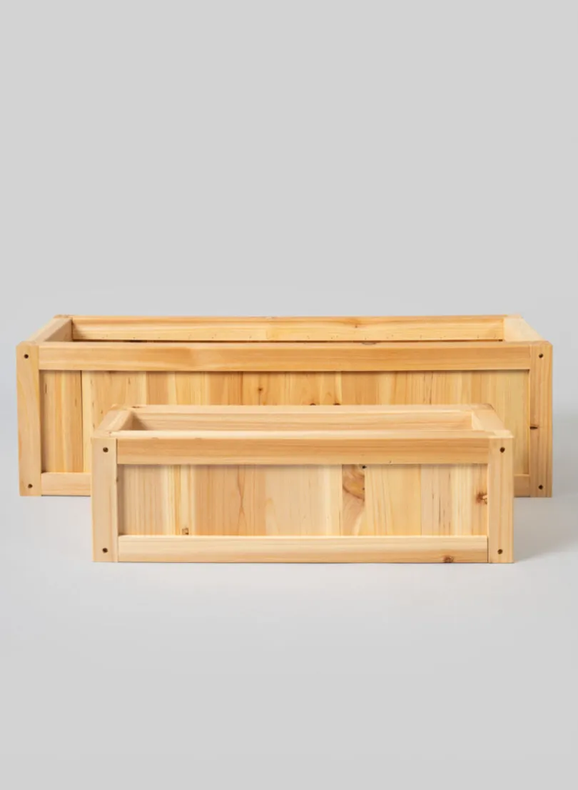 Windham Outdoor Wood Flower Box