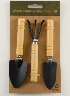 Wood Handle Mini Tool Kit