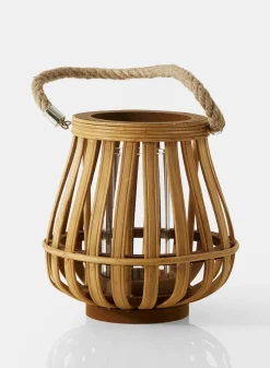 Wood Hurricane Lanterns