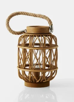 Wood Hurricane Lanterns