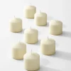 2 x 2in Ivory Pillar Candle, Set of 8