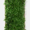 40 x 79in UV-Resistant Bamboo Leaf Accordion Willow Fence