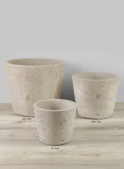 Yerevan Natural Cement Stone Pots