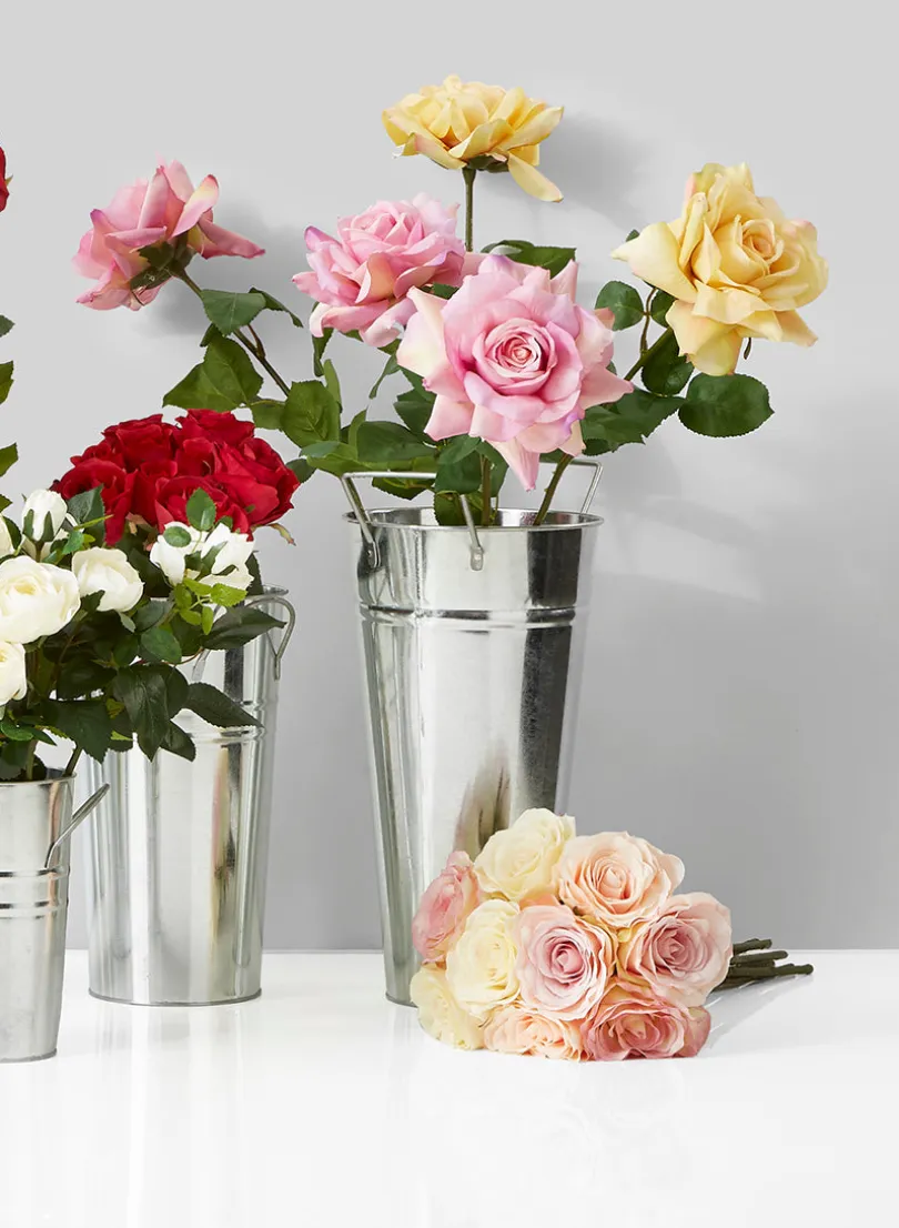 Zinc French Vases With Square Handles
